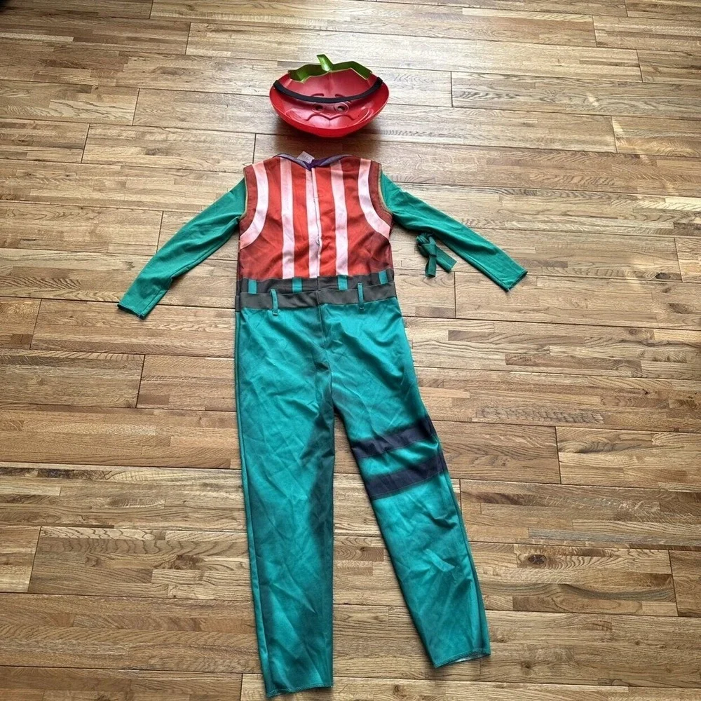Fortnite Tomato Head Costume Size‎ M 8-10